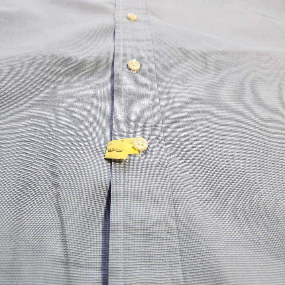 Ralph Lauren Men 17½ / 44 Light Blue Oxford Dress Shir Size 17 34/35 Classic Fit - Picture 4 of 7